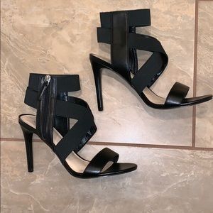 Nine West Black Sandal Heels